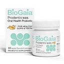 BioGaia Prodentis ילדים | רופא שיניים פרוביוטיקה לשיניים וחניכיים | מקדם בריאות אוראלית טובה ו Gut בריאות גם כן | אוראלי פרוביוטיקה | 30 Apple-Flavored Lozenges | 1-Pack
