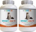 תוסף Cat UTI - CAT Urinary Health Formula - Support Bladder Health - Natural Complex - Cranberry Extract for Cats - 2 Bottle (180 טיפולים)