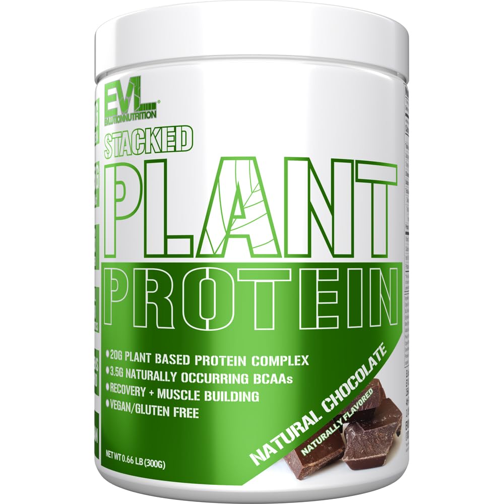 אבקת חלבון צמחי נוזלי, טבעוני, non-GMO, Gluten-Free, Probiotics, BCAAs, סיבים, תרכובת חלבון מבוססת צמחי, 300G (שוקולד טבעי)