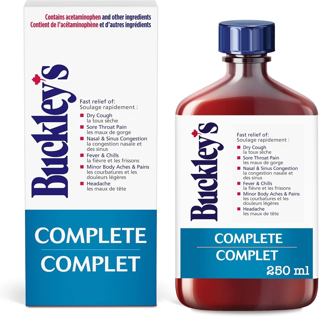 BUCKLEY'S Original 'COMPLETE' Syrup for COUGH 250 מ"ל