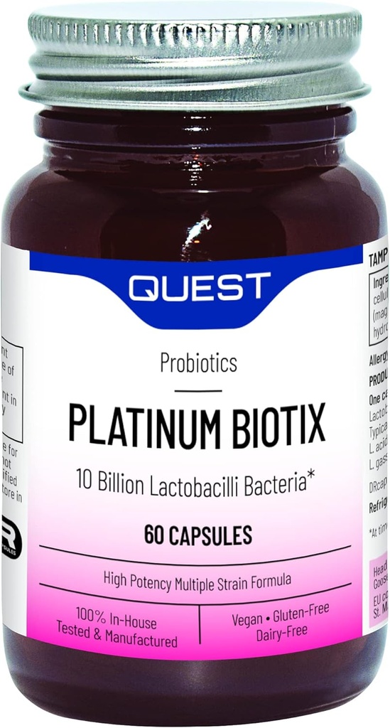 עקבו אחרי Platinum Probiotic 60