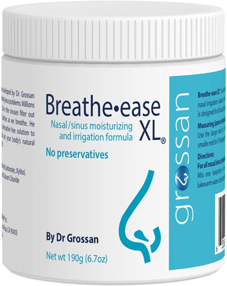 שם הסרטון: Breathe-easeXL Nasal /Sinus Irrigation Salt Jar