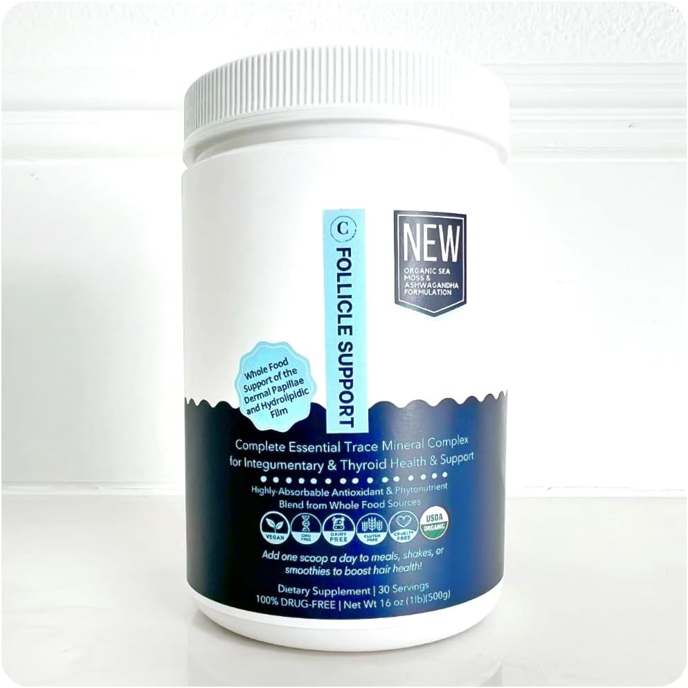 CRISAN Complete Hair folicle תומך שיער גדילה תוספת - Sea Moss, Saw Palmetto, Amla ועוד