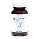 תחזוקה מטאבולית CoQ10 קפסולות - 100 מ"ג CoenzymeQ10 עם ויטמין C - Antioxidant, Immune, Energy + Cardiovascular Support (60 קפסולות)