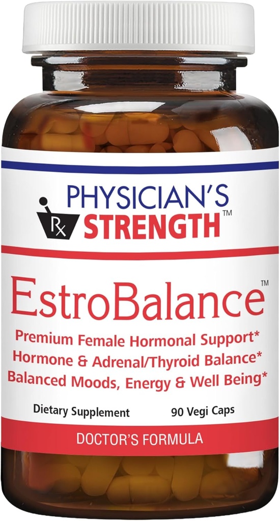 כוחו של Physician EstroBalance - 90 Vegi Caps - מערכת הורמונים Metabolic תמיכה - 45 משרתים