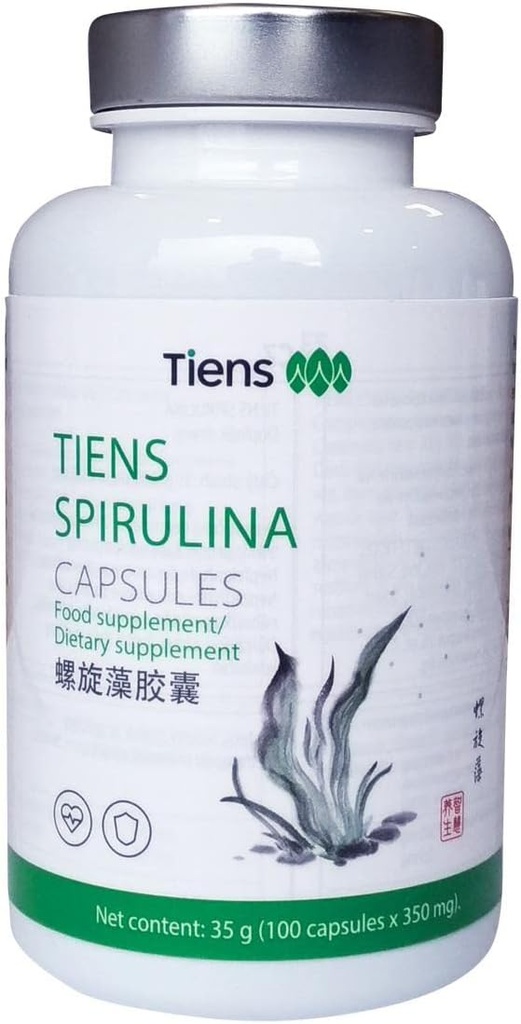 Tiens Spirulina קפסולות (100 הרוזן)