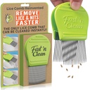 שם הסרטון: Lice Comb Reinvented - The Self ניקוי Lice Comb