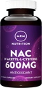 MRM Nutrition N-Acetyl-Cysteine (NAC) 600 מ"ג | Antixoidant | Resipratory Health