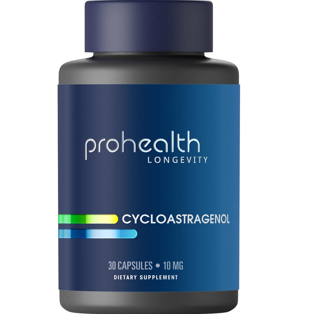 ProHealth Cycloastragenol תוסף, 10 מ"ג לשרת | Science-Backed לתמוך אורך Telomere, מבנה דנ"א והזדקנות בריאה | צד שלישי נבדק עבור Purity & Quality