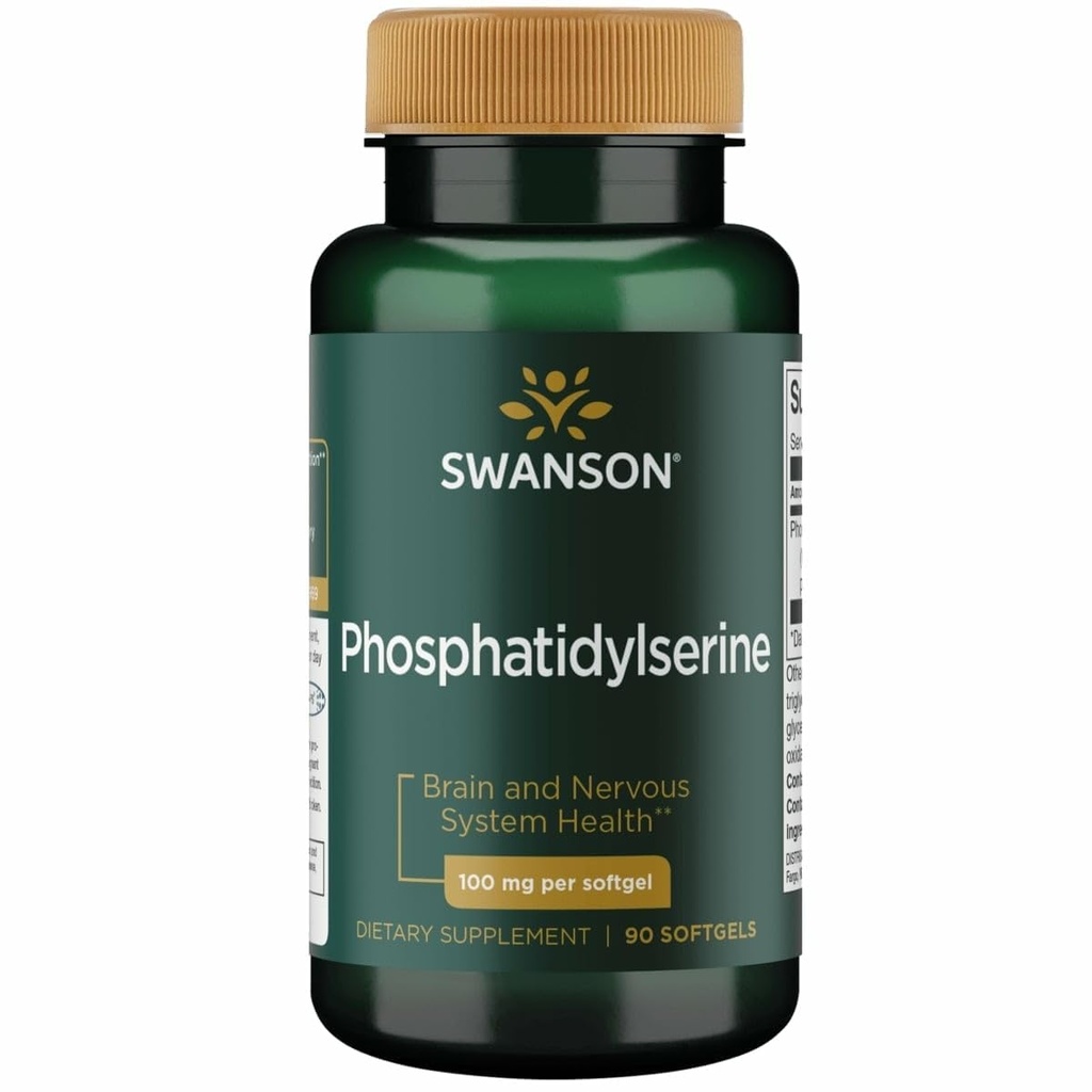 Swanson Phosphatidylserine 100 מיליגרם 90 Sgels