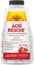 Country Life Acid Rescue Chewable Tablet - מוסמך טבעוני & Gluten-Free Heartburn הקלה, 400 מ"ג Calcium & Magnesium, non-GMO, Sugar-Free Mint Flavor, תומך בריאות העצם, 220 הרוזן