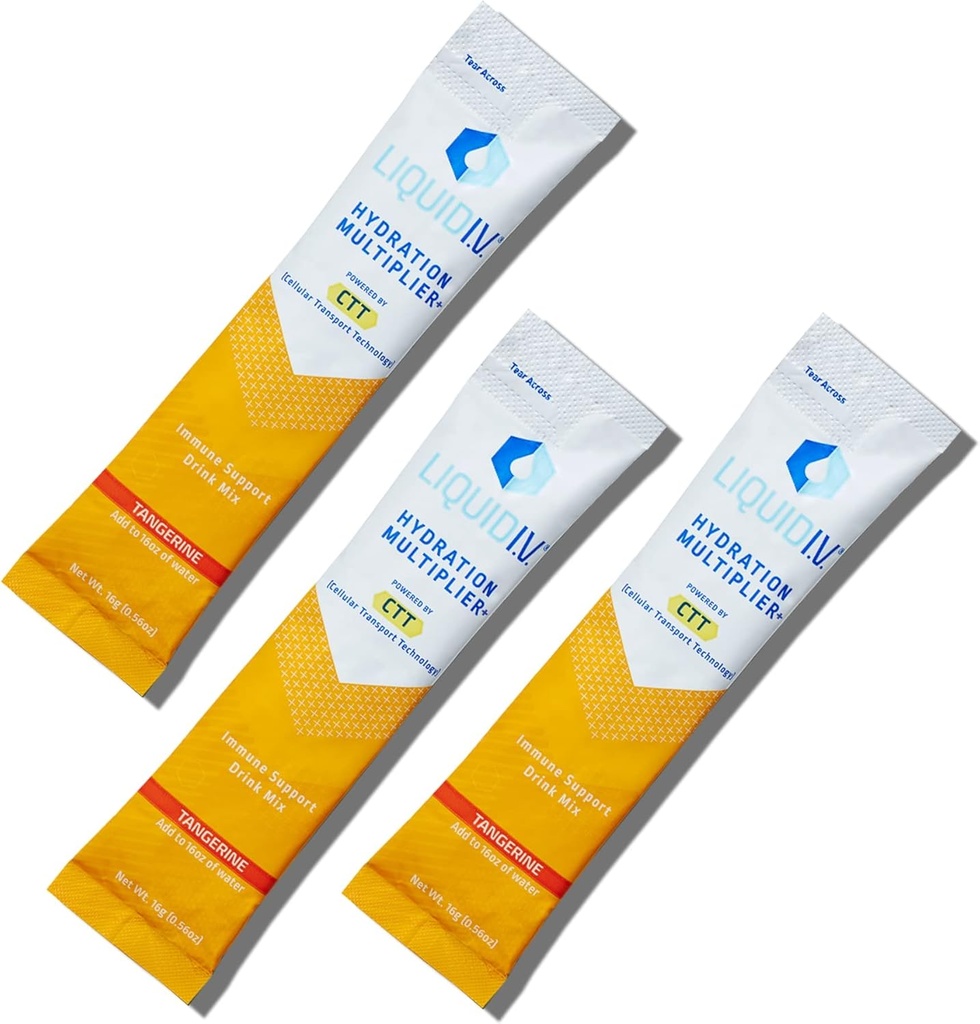 LIQUID IV Immune hydrotion לשתות לערבב 10 Count, 0.56 OZ