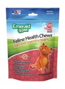 Emerald Pet Feline Health Chews UT תמיכה - Natural Grain חינם Urinary Tract Health Cat Chews - Cat Urinary תוספי with Cranberry, Chicory Root, ו Dandelion Leaf - Made in USA, 2.5 oz oz