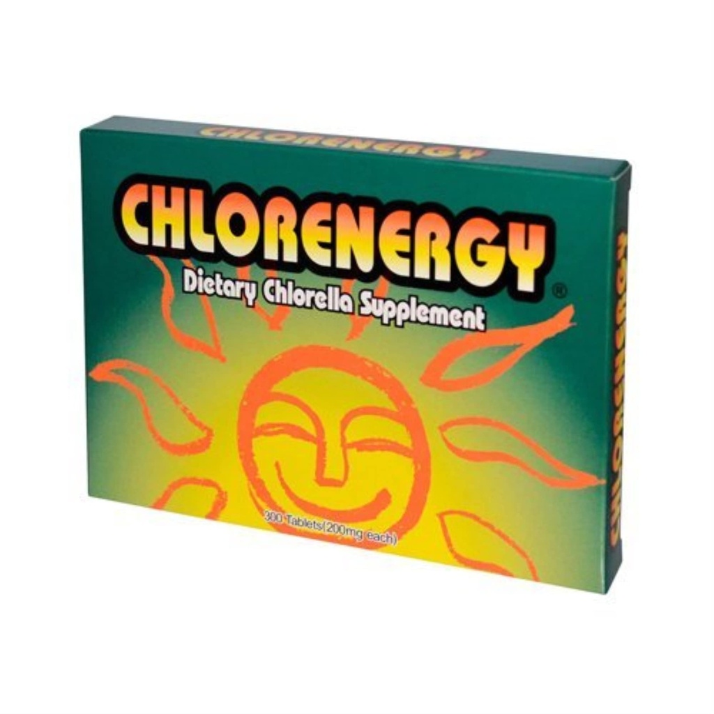 טבליות Chlorella, 200 Mg, 300 Count