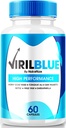 קפסולות כחולות ויראליות לגברים, Viril Blue Male תוסף, All-Natural Formula כדי לתמוך ביצועים וביטחון, Premium Nutrition for Total Health, Final Pills Review (60 קפסולות)