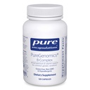 Pure Encapsulations PureGenomics B-Complex - תמיכה ויטמין B רחב עבור ביטוי גנטי, תפקוד סלולרי, ייצור הורמונלי ואנרגיה מטאבוליזם * - עם ויטמין B12 & B6-120 קפסולות