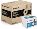 4 " x 4" ספירות כירורגיות, 8-Ply, Non-Woven Absorbent Gauze Sponges for Wound Care, First Aid Kits and Medical מתקנים, 200 Count (Case of 20)