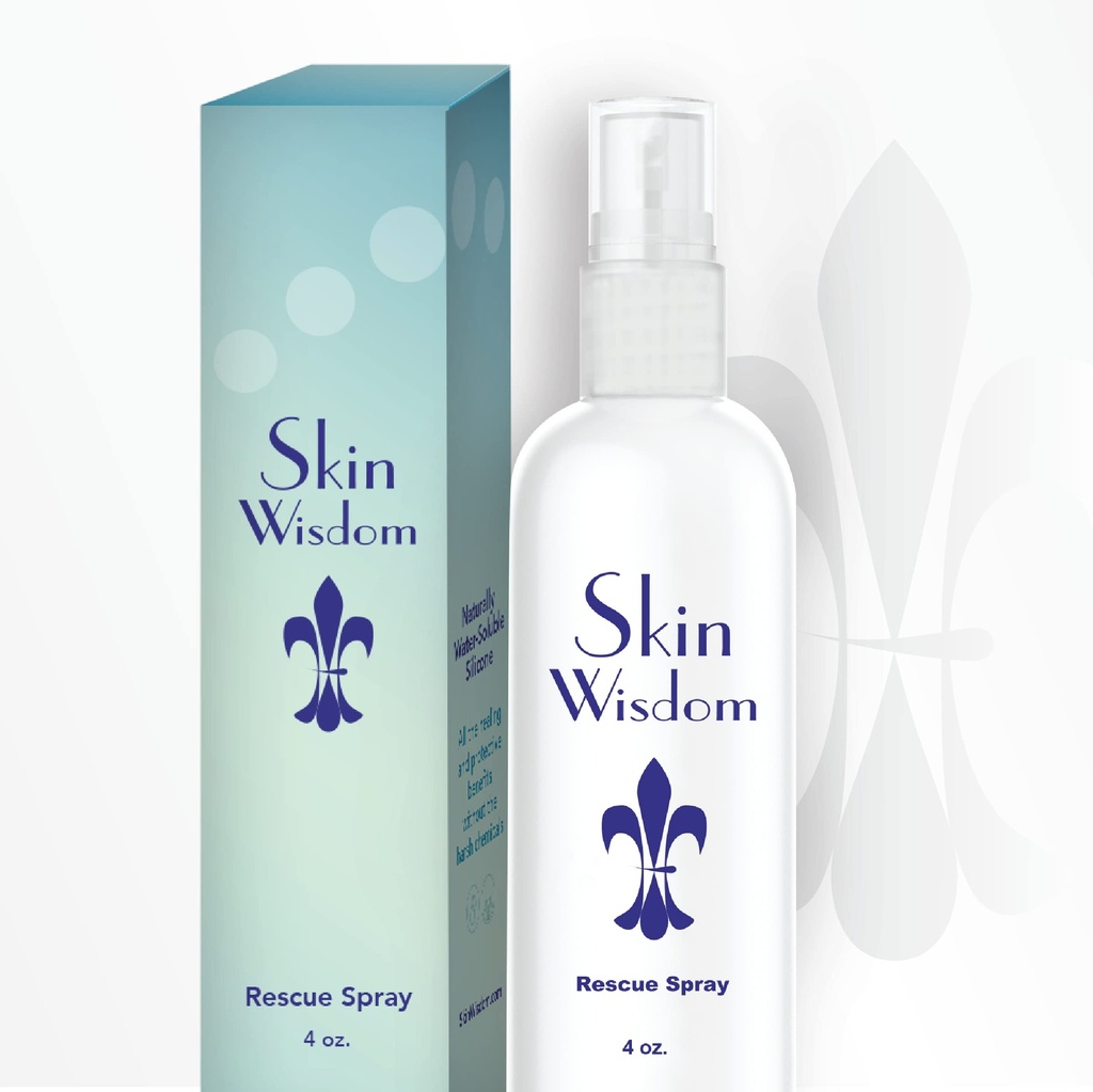 החילוץ Spray מקדם עור בריא עם Hyaluronic Acid, אורגני Aloe Vera ו פורמולה פטנט עבור אקסזמה, Rosacea, קרינה Dermatitis, Sunburn, Rash, Scar Reduction 4 oz oz