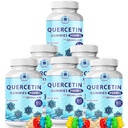 Quercetin Gummies - Quercetin with Bromelain ויטמין C + Zinc ויטמין D3 - תוספי Quercetin 900mgs - Quercetin עבור ילדים ומבוגרים (6)