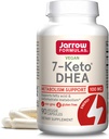 Jarrow Formulas 7-Keto DHEA 100 מ"ג - עד 90 משרתות (Veggie Caps) Dietary Supplement - Carbohydrate Metabolism תמיכה - non-GMO - Gluten Free - טבעוני