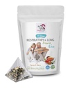 תה פפרנט - RESPIRA ו LUNG SUPPORT TEA 14 ימים - שורש אסטרגלוס membranaceus, Cinnamon, Hibiscus, Marshmallow Root, תה צמחי אורגני, תמיכה ריאות, תה החיסון - 1Pack 14 שקיות
