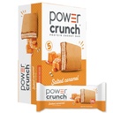 Power Crunch חלבונים Wafer Bars, חטיפים חלבונים גבוהים עם טעם טעים, Salted Carmel, 1.4 Ounce (12 Count)