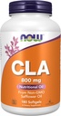 תוספי מזון, CLA (Congated Linoleic Acid) 800 מ"ג, שמן תזונתי, 180 Softgels