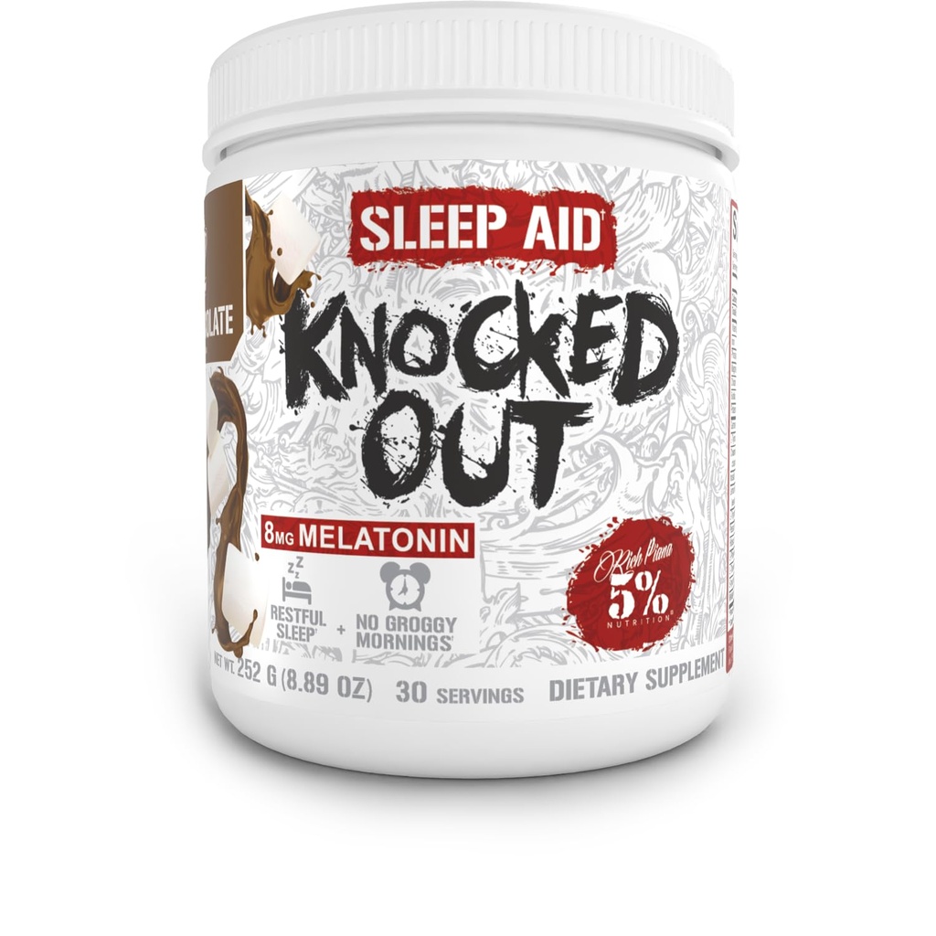 5% תזונה ריץ' פיאנה דפקה מחוץ ל Sleep Aid | Post-Workout Recovery & Deep Sleep