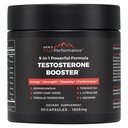 פסגות של אנשים - תוסף טסטוסטרון Booster לגברים - Boost Stamina, צמיחת שרירים, אנרגיה, כוח, אנדורנס ו Drive - Ashwagandha, Tribulus, L-Arginine, Tongkat Ali 90 קפסולות