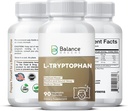 L-Tryptophan 250 מ"ג, 90 ואג קפסולות - תוספת לשינה ומנוחה
