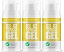 ויטמין D3 K2 כוח מקסימלי Topical Gel - 15000 + IU Per Pump - ויטמין השמש - תומך עצמות ובריאות משותפת, תמיכה במזל - חודש אחד