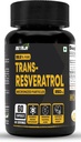 Trans Resveratrol 250MG קפסולות - 99.5% Pure Micronized ו Highly Bioavailable תוסף | Slow Down Aging, Proven Powerful Anti-Oxidant