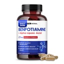 VITAL HERBAL Liposomal Benfotiamine עם Alpha Lipoic Acid - מקסימום בטיחות תמיכה במטבוליזם בריא - מיוצר בארה"ב