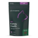 VetriScience Kidney Health Chews, Renal Essentials תוסף לחתולים, Kidney Care ותמיכה עם Mushroom, Astragalus Root, Nettle Seed and Herbs, עוף, 120 הרוזן
