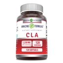 פורמולה מדהימה CLA (Congated Linoleic Acid) 1250 Mg | Softgels תוסף | Non-GMO | Gluten-Free | Made in USA (1 Pack | 120)