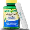 Calcium עם ויטמין D3, מיני Calcium Pills, תוספי תזונה, 150 מיני Softgels (כולל Bundling Bliss Pill מארגנת) - 1 Pack