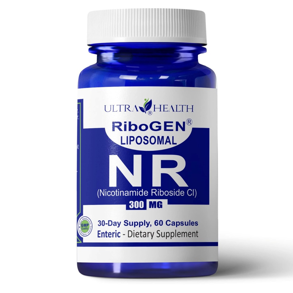 הערך הטוב ביותר Nicotinamide Riboside (NR) 300 מ"ג, קפסולות נכנסות חדשות, Liposomal coated עבור זמינות ביולוגית גבוהה ביותר, תוסף NAD, Ultra High Purity. חלופה NMN
