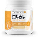 TransformHQ Meal החלפת Shake אבקת 7 לשרתים (Orange Cream) - Gluten Free, non-GMO