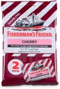 Cough Drops by Fisherman's Friend, Cough Suppressant and Soreגרון Lozenges, Cherry Sugar Free Menthol Flavor, 40 Count