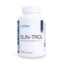 NuEthix Formulations SLIN-Trol, Glucose Disposal Agent Pills for Men & Women, Acent Partition תוסף עם Chromium Polynicotinate, & Glycine, יעיל Carb Absorption, non-GMO, 60 משרתים