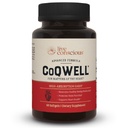 Live Conscious CoQWell - CoQ10 Heart, Brain, ו-Vircular Health Support, Coenzyme Q10 Ubiquinone - 60 Softgels - 60 יום אספקה