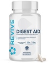 Reive MD Digest Aid, תוסף תמיכה מזיק עבור גברים ונשים - תערובת Enzyme מגוון רחב עם Probiotics & Prebiotics for Gut Health & Health Digestion (90 קפסולות, 90 משרתים)