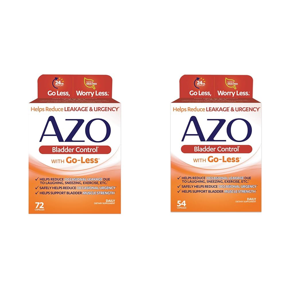 AZO Bladder Control with Go-Less for Urgency & Leakage Relief
