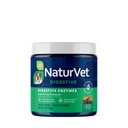 NaturVet - Enzymes - Plus Probiotics & Prebiotics - עוזר תמיכה דיאטה שינוי וטריקט בריא - לכלבים וחתולים (Soft Chews, 120 Count)