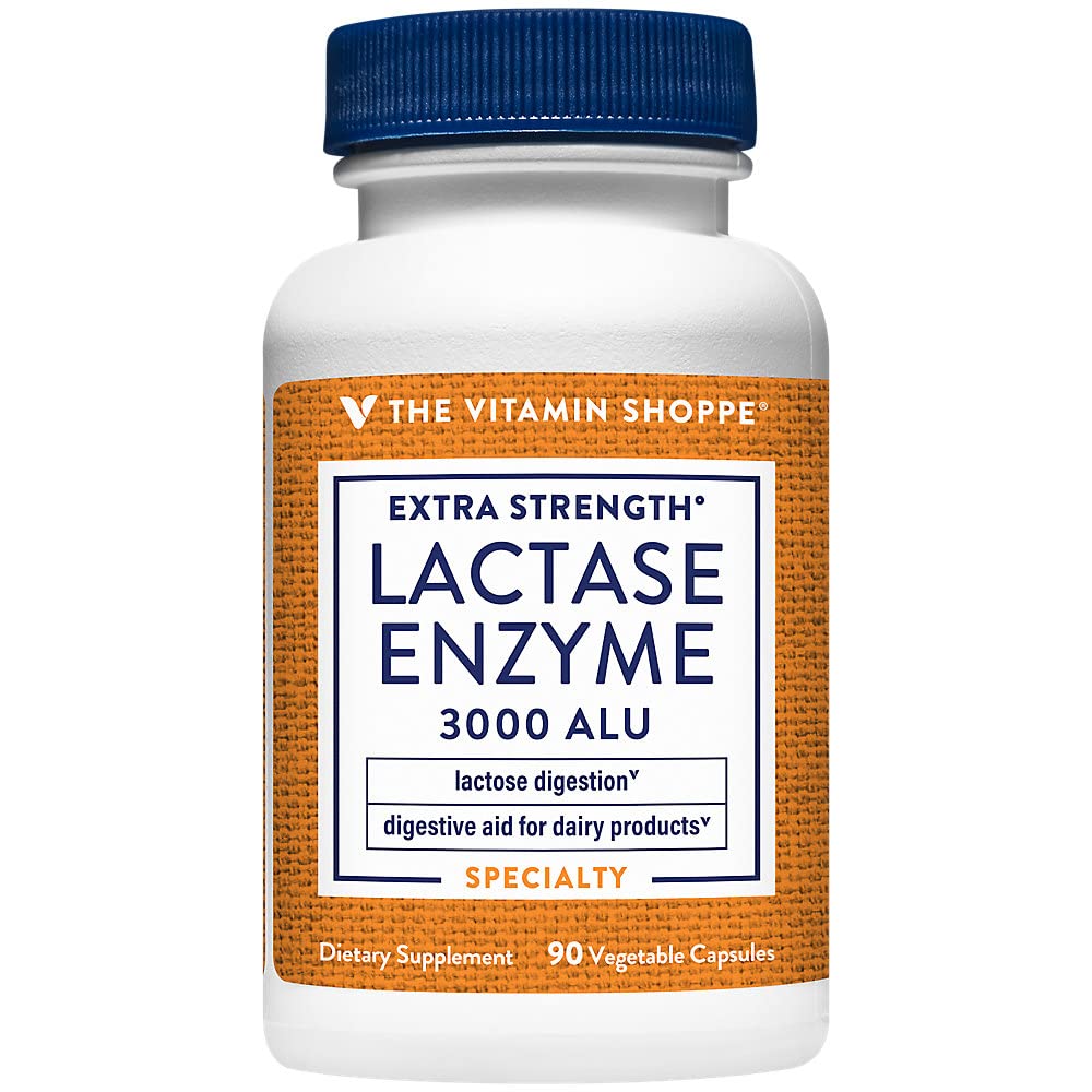 כוח נוסף Lactase Enzyme a" סיוע מזיק 3,000 ALU (90 קפסולות ירקות)