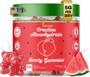 ה- Creatine Monohydrate + Keto ACV Booty Gummies תוסף לנשים - 5000mg Creatine בתוספת 1000 מ"ג ACV - Glute Builder, Waist Slimmer, Gym Essentials Women, Sugar Free (120 Ct Watermelon)