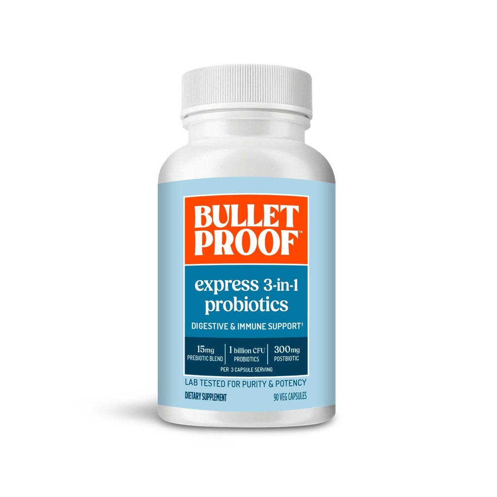 Defified Express 3in-1 Probiotic, 90 Count, תוסף לבריאות מהירה וסוסטה