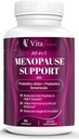 Best Rated Highly Pro Menopause תמיכה, Menopause Probiotics, Hot Flashes, Night Sweats, הורמון איזון, Mood Swings, DIM, Black Cohosh, Dong Quai, 40Bn CFU