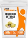 BulkSupplements.com Noni פירות אבקת - Noni פירות Supplement, אבקת Superfood - Gluten Free, 500 מ"ג עבור שירות, 1kg (2.2 lbs) (Pack of 1)