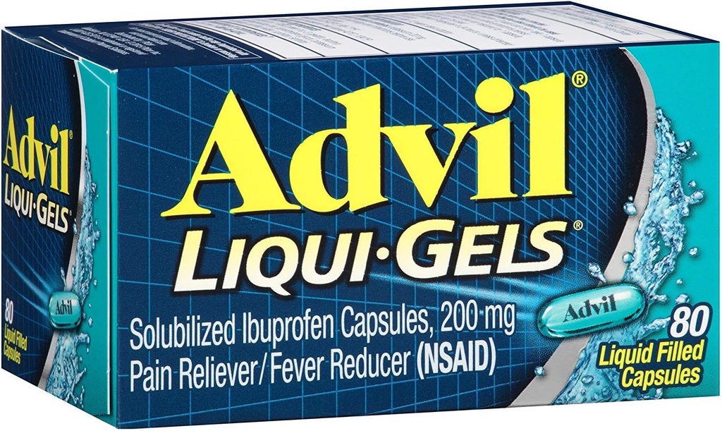 Advil Liqui-Gels 80 Liqui-Gels